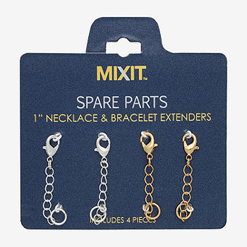 Mixit Hypoallergenic Two Tone Spare Parts 4-pc. Necklace Extender
