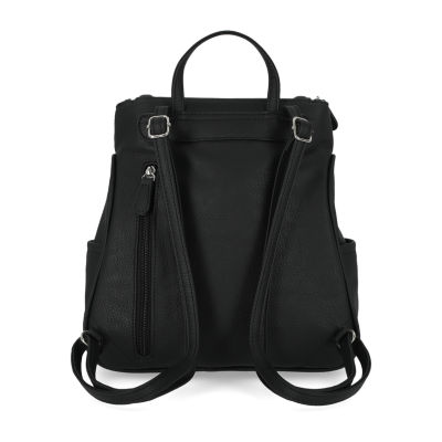 St. John's Bay Major Backpack, Color: Black Cognac - JCPenney