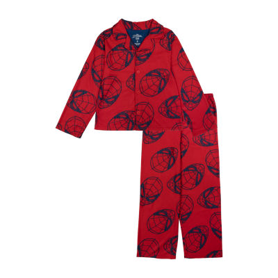 Disney Collection Little Big Boys 2 pc. Marvel Spiderman Pajama