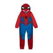 Disney Store Spider Man Spiderman PJ Pal Short Pajamas Sz 4 5 6 7