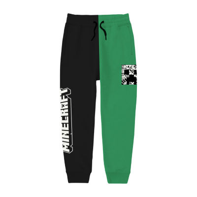 MAD ENGINE Little & Big Boys Minecraft Cuffed Jogger Pant