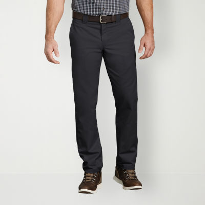 Slim Fit Twill Pants - Black - Men