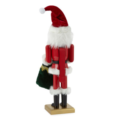 North Pole Trading Co. 7 Penguin Wood Nutcracker