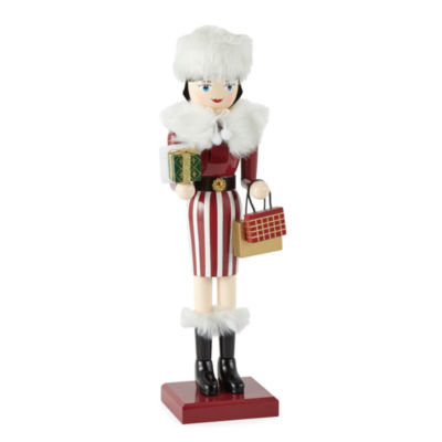 Wooden on sale female nutcracker