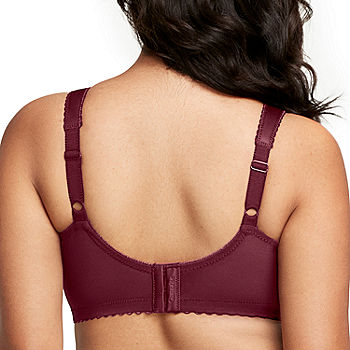 Glamorise Magiclift® Full Figure Support Wireless Unlined Full Coverage Bra -1000-JCPenney