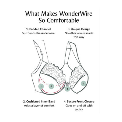 Wonderwire® Front Close T-Back Bra 1246