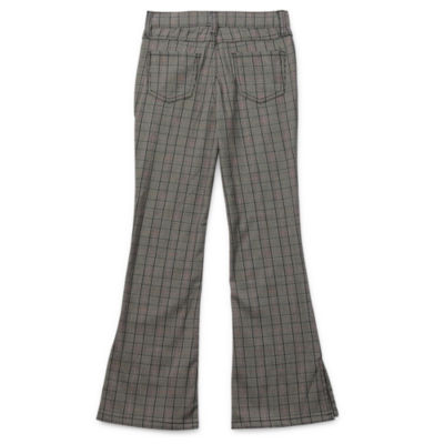 Thereabouts Little & Big Girls Flare Flat Front Pant