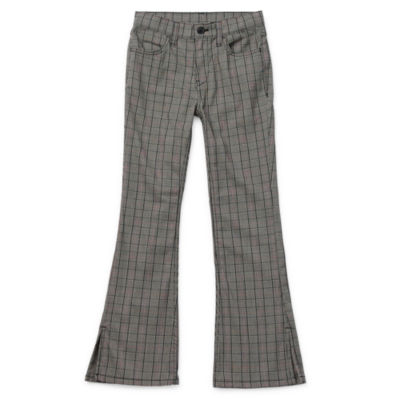 Thereabouts Little & Big Girls Flare Flat Front Pant