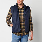 IZOD Luxury Sport Knit Quilted Vest - JCPenney