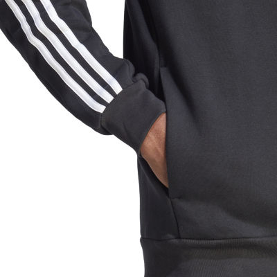 adidas Big and Tall Mens Long Sleeve Zipper Hoodie