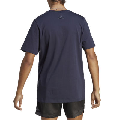 adidas Mens Crew Neck Short Sleeve T-Shirt Big and Tall