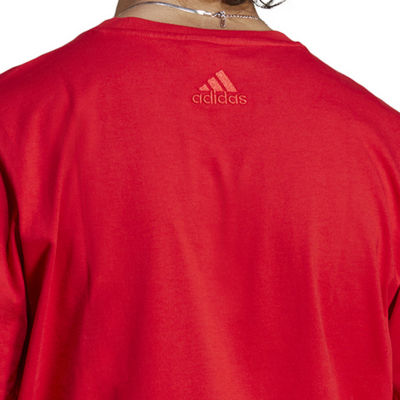 adidas Big and Tall Mens Crew Neck Short Sleeve T-Shirt