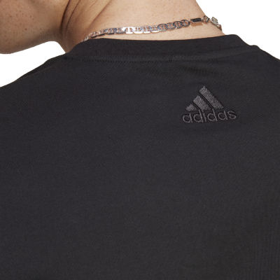adidas Mens Crew Neck Short Sleeve Active Big and Tall T-Shirt