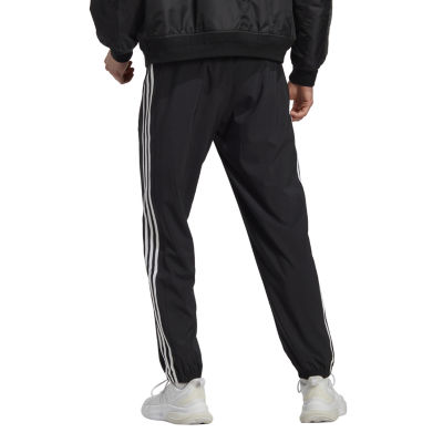 Adidas Mens Big and Tall Mid Rise Cuffed Pull-On Pants