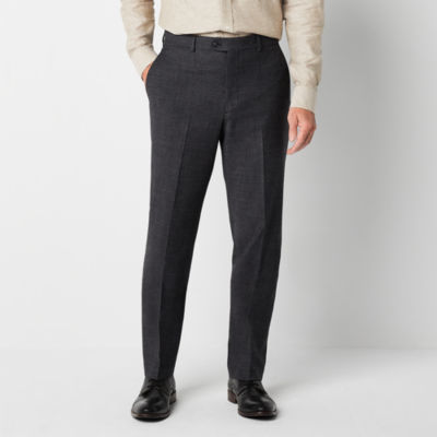 Stafford Mens Classic Fit Flat Front Pant JCPenney