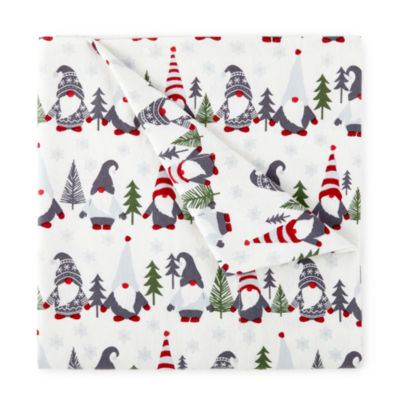 North Pole Trading Co. Cotton Flannel Sheet Set