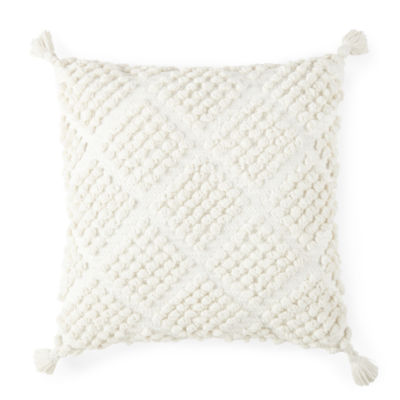 Distant Lands Nubby Texture Square Throw Pillow