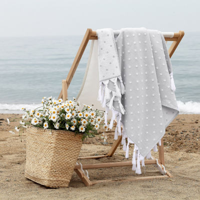 Linum Home Textiles Ephesus Polka Dot 2-pc. Beach Towel