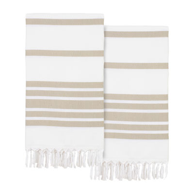 Linum Home Textiles Herringbone Pestemal 2-pc. Beach Towel