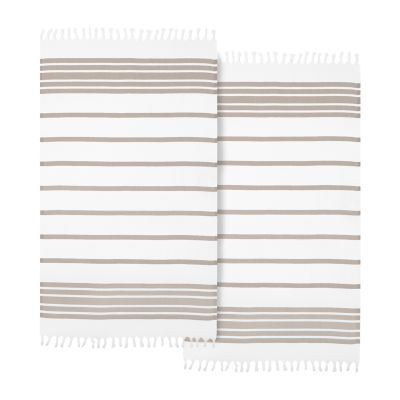 Linum Home Textiles Herringbone Pestemal 2-pc. Beach Towel