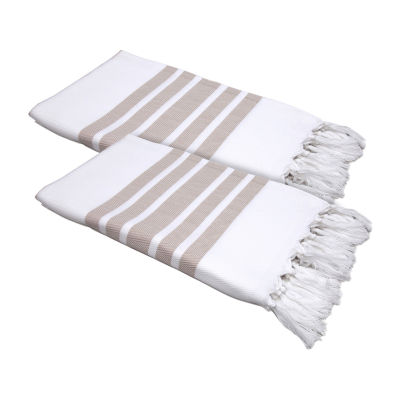 Linum Home Textiles Herringbone Pestemal 2-pc. Beach Towel