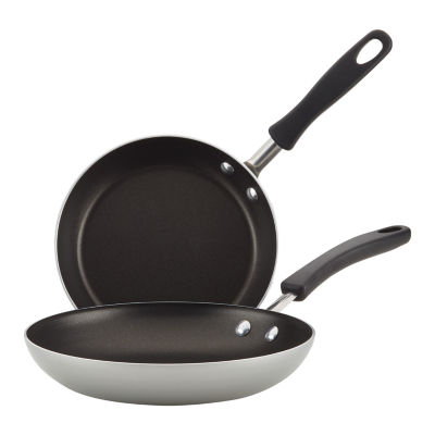 Farberware Glide Copper Ceramic Nonstick 12 Pc. Cookware Set, Fry Pans &  Skillets, Household