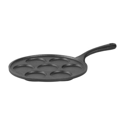 Commercial Chef Mini Pancake Maker Cast Iron Griddle