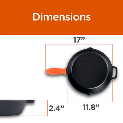 Commercial Chef 10.25 Inch Round Griddle