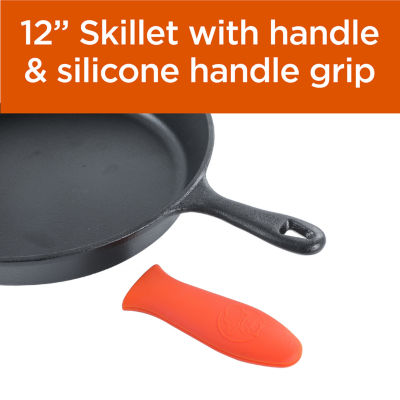 Commercial Chef 12 Inch Handle Holder Cast Iron Skillet