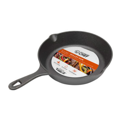 Commercial Chef 10.25 Inch Cast Iron Skillet