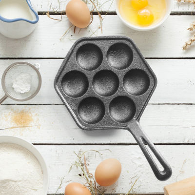 Commercial Chef Danish Aebleskiver 7" Cake Pan