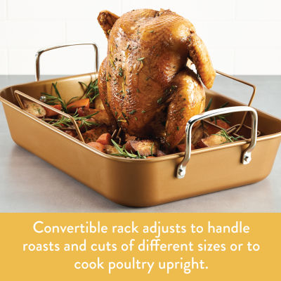 Ayesha Curry 11X5" Non-Stick Roaster with Rack