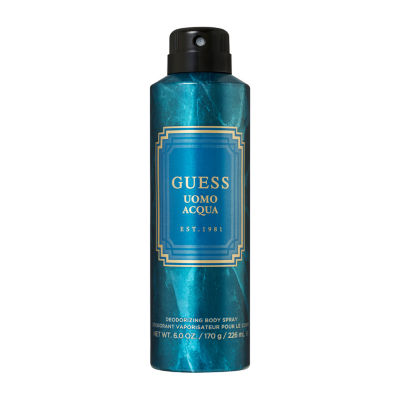 GUESS Uomo Acqua Deodorizing Body Spray, 6 Oz