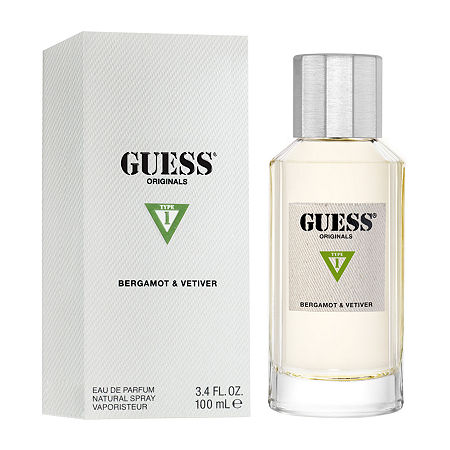 GUESS Originals Type 1 Bergamot & Vetiver Eau De Parfum, 3.4 Oz, One Size, Type 1