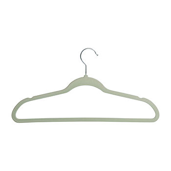 2023 New Non-Slip Velvet Clothing Hangers, 100 Pack, Black