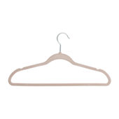 Honey-Can-Do Light Green Slim-Profile Non-Slip Velvet Hangers (25-Pack)