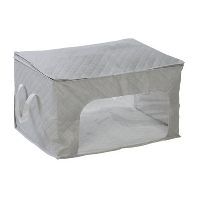 Honey Can Do Grey/Clear Clothes Storage Bags 3-Pack