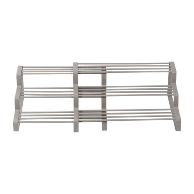 Honey Can Do Grey 3Tier Expandable Spice Rack KCH09419, Color Grey