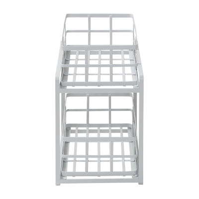 Honey Can Do White 2Drawer Kitchen Pantry Organizer KCH09422, Color