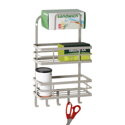 Honey Can Do 3-Tier Kitchen Rack With Hooks