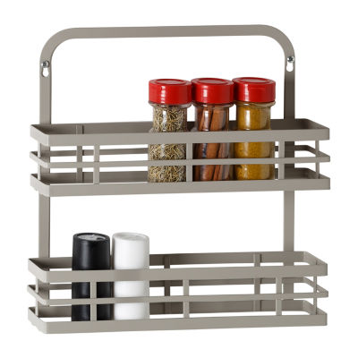 Honey Can Do Grey 2-Tier Over-The-Door Drying Rack