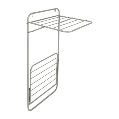 Honey Can Do Grey 2-Tier Over-The-Door Drying Rack