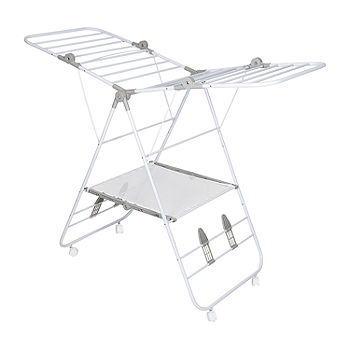 Honey Can Do White Gullwing Rolling Drying Rack DRY-09804, Color: White -  JCPenney