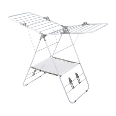Honey Can Do White Large Expandable Wing Drying Rack