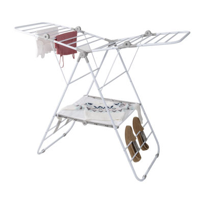 Honey Can Do White Large Expandable Wing Drying Rack