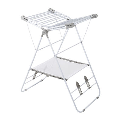 Honey Can Do White Large Expandable Wing Drying Rack