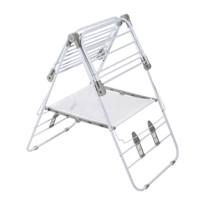 Honey Can Do White Large Expandable Wing Drying Rack