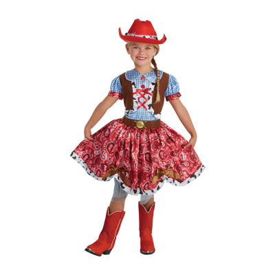 Little & Big  Girls Buckaroo Beauty Costume Set