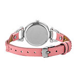 Laura Ashley Womens Pink Strap Watch La31042pk