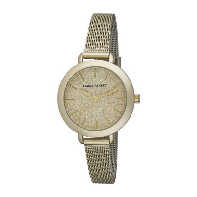 Laura ashley outlet women's mesh watch